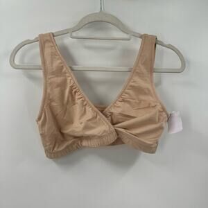 NWT Motherhood Cotton Nursing Tan Bra